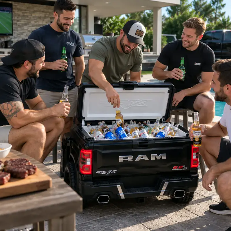GelaCar™ cheio de bebidas geladas